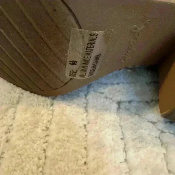 Darling gray booties.  Qupid brand - Picture 9 of 9